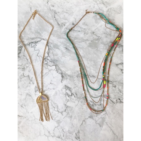 BaubleBar Jewelry - 🌷Brand New BaubleBar and Francesca’s Necklace Set